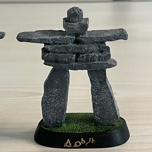Inukshuk Souvenir   Set of 2 - Picture 4 of 4